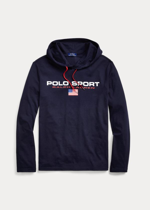 Polo Ralph Lauren Polo Sport Hooded T Shirt Herre Danmark (XNPEB1673)